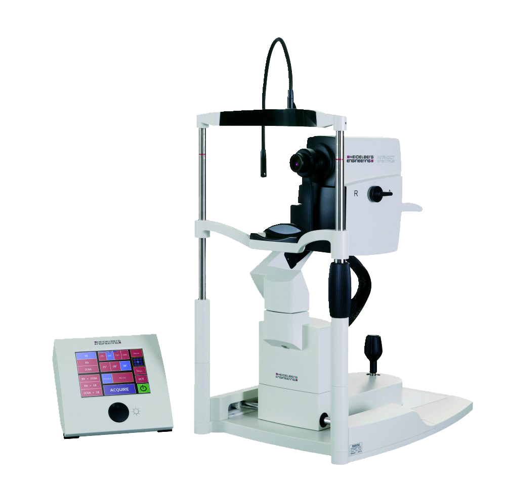 Angiographe numérisé - fluorescéine et ICG - (Heidelberg spectralis)